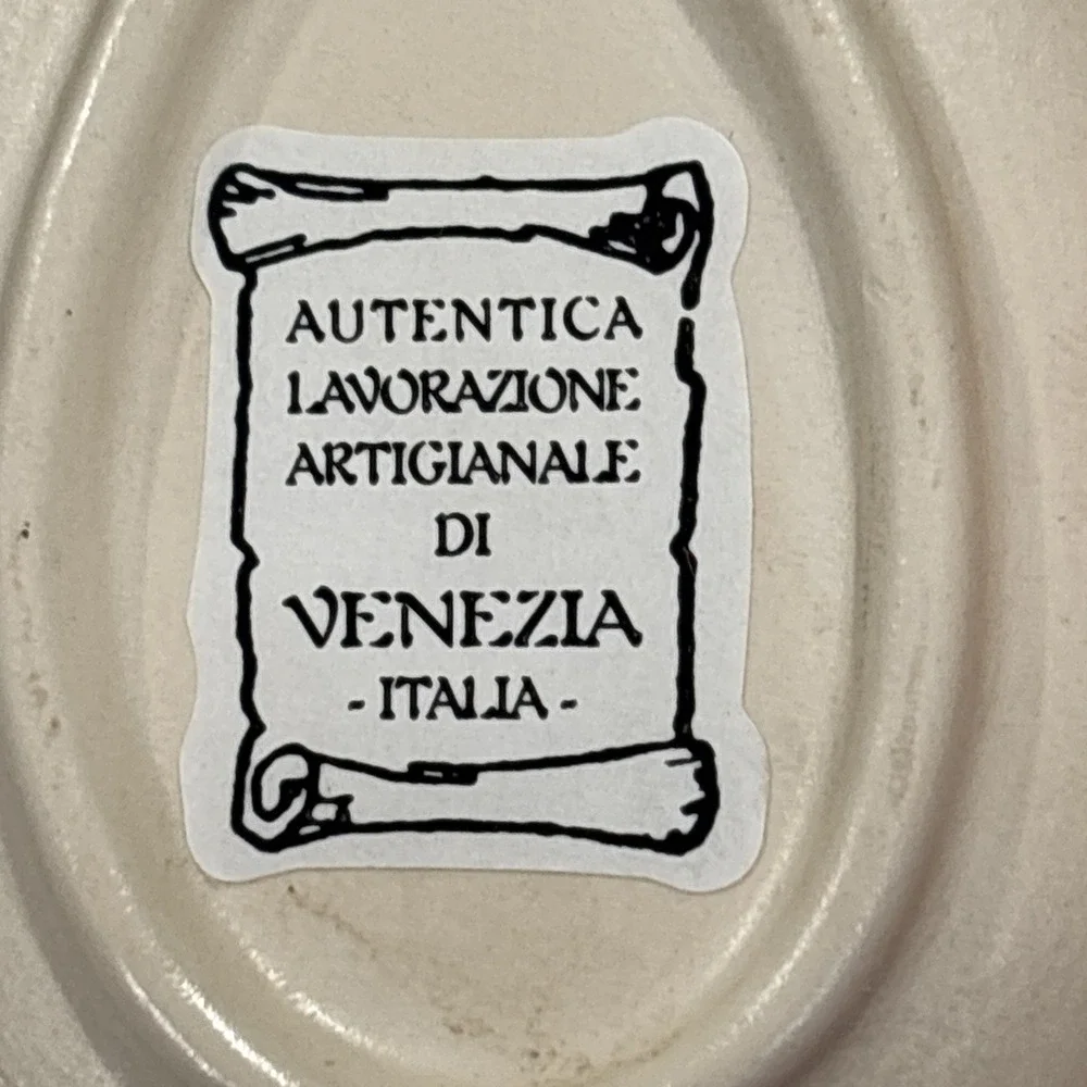 Venezia Italy Painted Mask Trinket Box